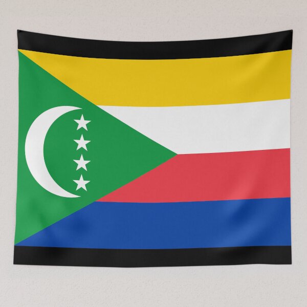 Item preview, Flag of Comoros designed and sold by TinaJostDesigns.