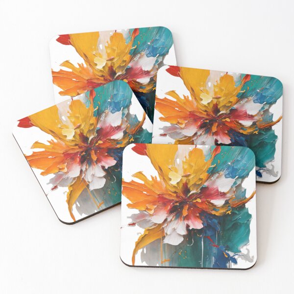 Item preview, A splash of flower art designed and sold by catcurio.