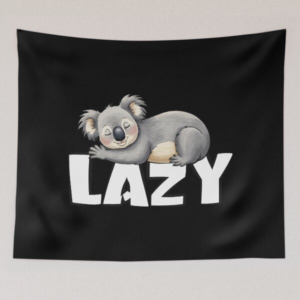 Item preview, Lazy Koala designed and sold by Getup-clothing.