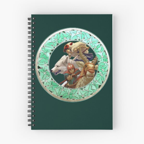 Item preview, Mononoke fan art with beautiful ivy wreath designed and sold by MHudsonArtist.