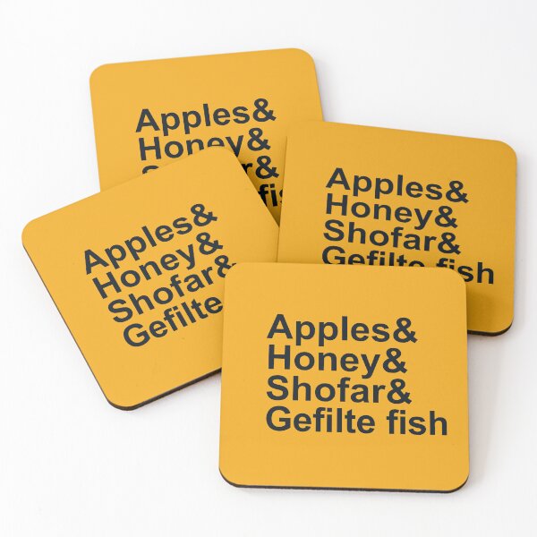 Artikelvorschau, Rosch Haschana – Äpfel, Honig, Schofar und gefilter Fisch – Shana Tova!  געפילטע פיש entworfen und verkauft von We-thePixels.