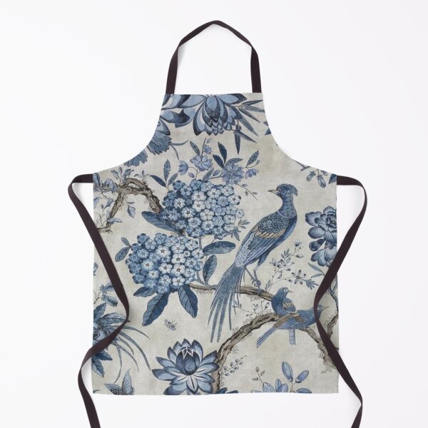 Item preview, print with peacocks and flowers designed and sold by polich.