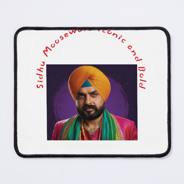 Item preview, Sidhu Moosewala-Iconic and Bold designed and sold by PrintPopTees.