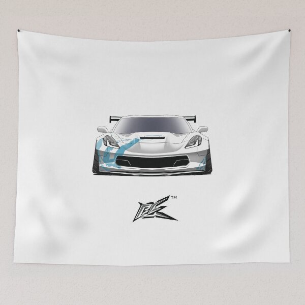 Item preview, corvette c7 widebody white  designed and sold by NaquashM.