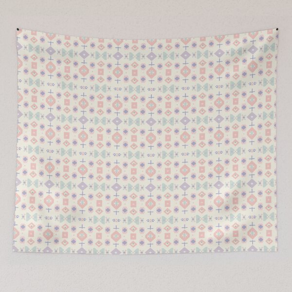 Item preview, Pastel Geometric Botanical Digital Patterns | Household Item Matching Designs | Seamless Backgrounds designed and sold by patpas69.