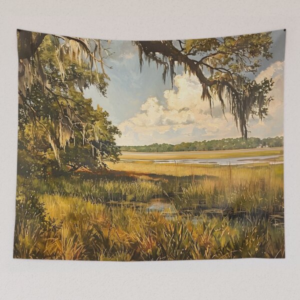 Item preview, Southern Marsh Scene designed and sold by dcrc.