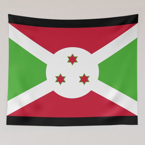 Item preview, Flag of Burundi designed and sold by TinaJostDesigns.