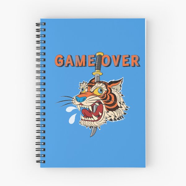 Item preview, Game Over Tiger designed and sold by RedGooseInk.