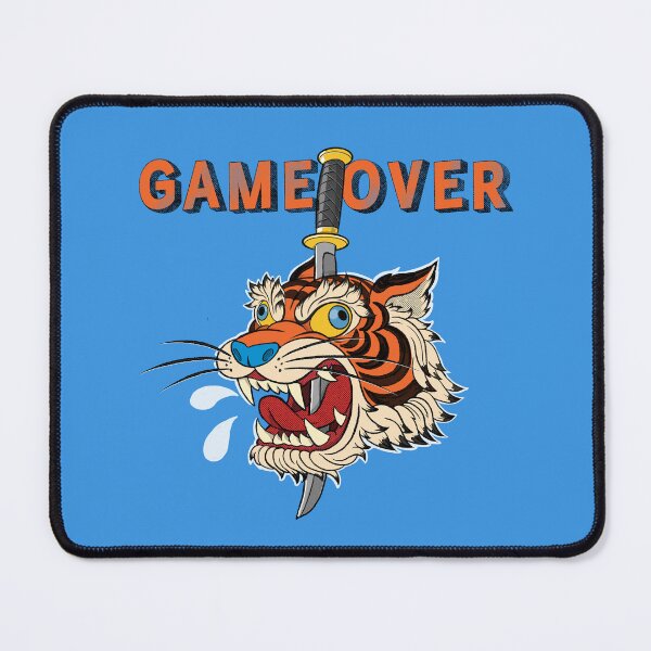 Item preview, Game Over Tiger designed and sold by RedGooseInk.