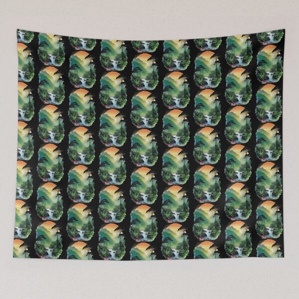 Item preview, watercolor daintree national park designed and sold by EuropeanPrints.