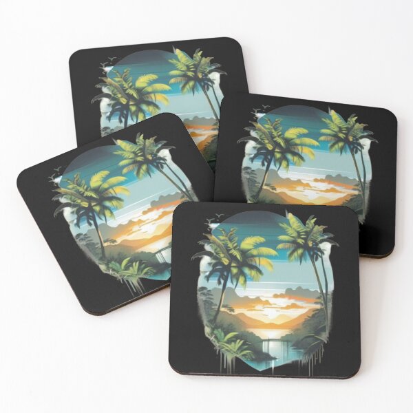 Item preview, watercolor daintree national park designed and sold by EuropeanPrints.