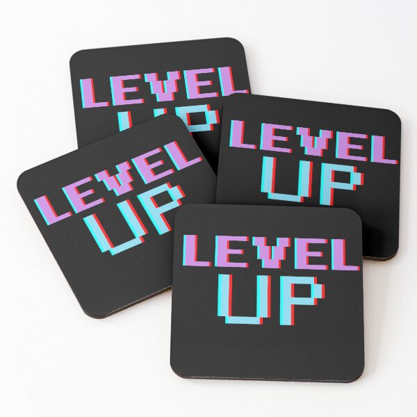 Item preview, Level Up - Distorted designed and sold by Eranthe Bernardo.