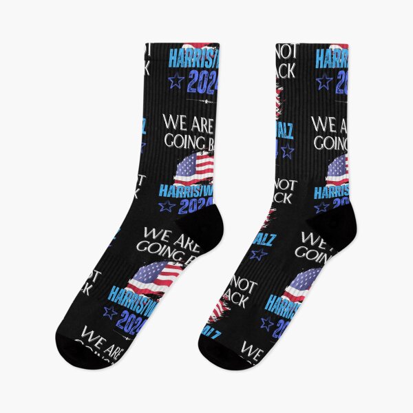 Item preview, We Are Not Going Back Harris/Walz 2024 Save Democracy Political Design designed and sold by EarthArtDesigns.