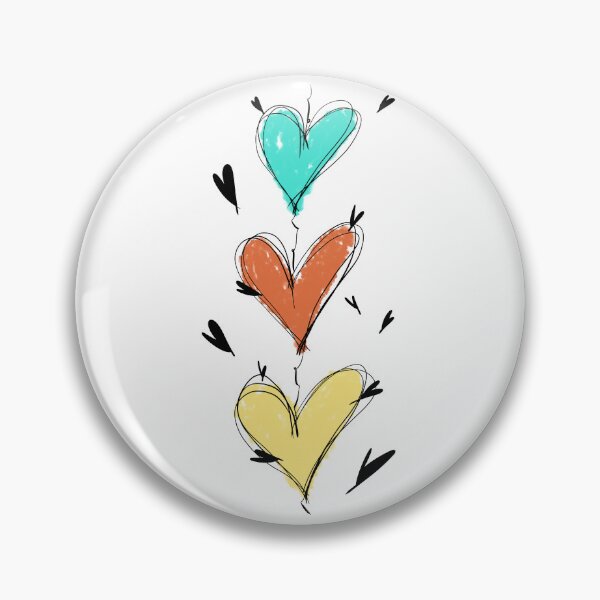 Item preview, Three Hearts designed and sold by Angela Demi.