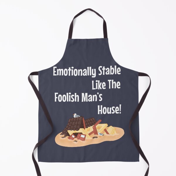 Item preview, Emotionally Stable like the Foolish Man’s House designed and sold by OneStopBeanShop.