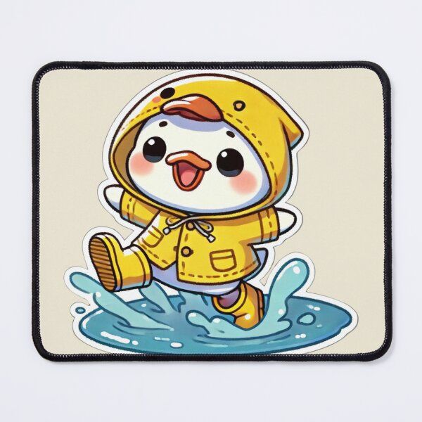 Item preview, Joyful Duck Splashing in Puddles designed and sold by Design Delinquent.