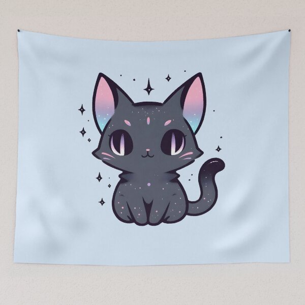 Item preview, Cute Magic Cat. designed and sold by Anna Halasek.