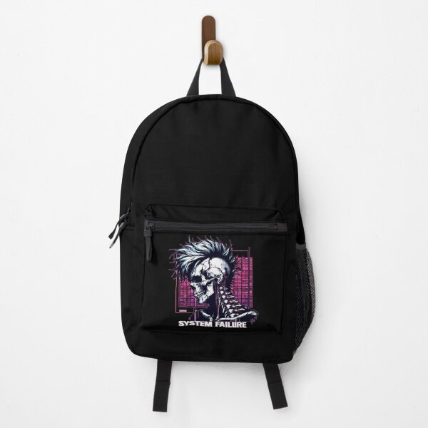 Item preview, System Failure Neon Punk Skeleton designed and sold by TomFrontierArt.