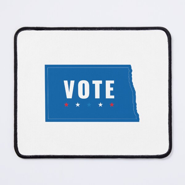 Item preview, North Dakota Votes Blue: Democratic Pride designed and sold by Mundivagant Designs.