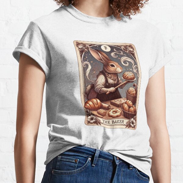 Item preview, The Baker Bunny Tarot | Whimsical Baking Rabbit New Age Art designed and sold by litchick1977.