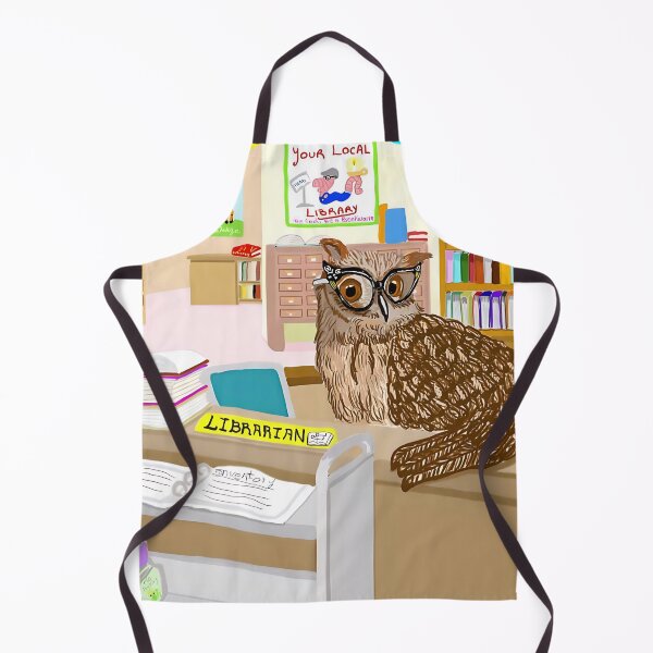 Item preview, Mz. Wizest The Owl Librarian designed and sold by pinkyjainpan.