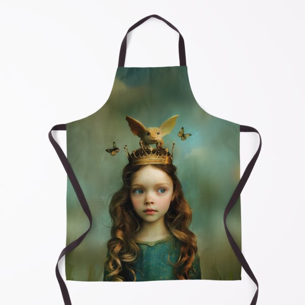 Item preview, Enchanted Princess with a Flying Frog designed and sold by Magical Art Store.