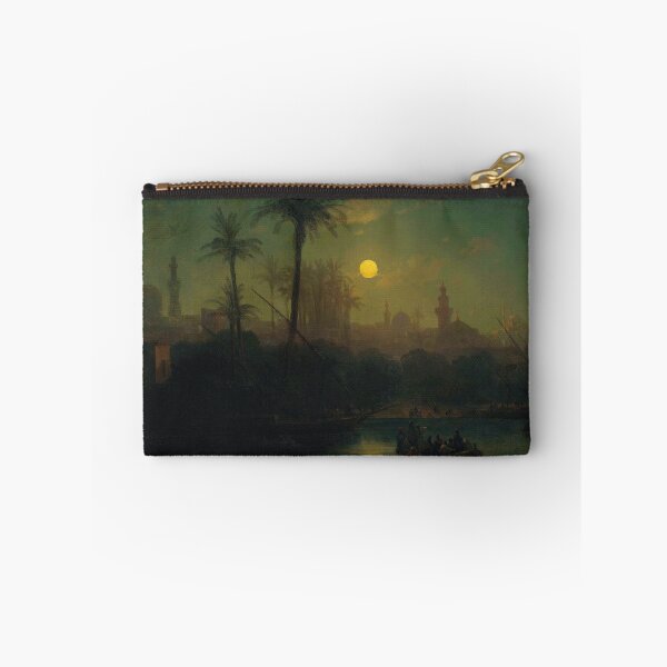 Item preview, Egypt View of the Saladin Citadel from the banks of the River Nile | tropical Egyptian river landscape masterpiece painting print | by Ivan Aivazovsky designed and sold by Jéanpaul  Ferro.