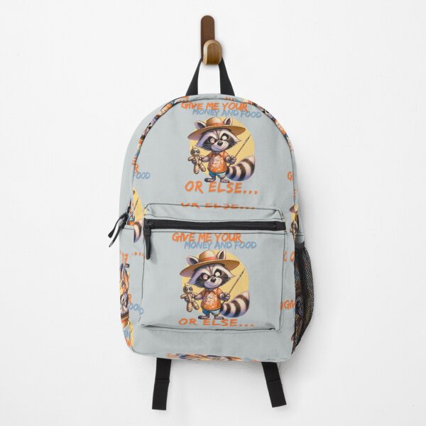Item preview, A cool and funny raccoon threatens with a voodoo doll designed and sold by Animal world designs.