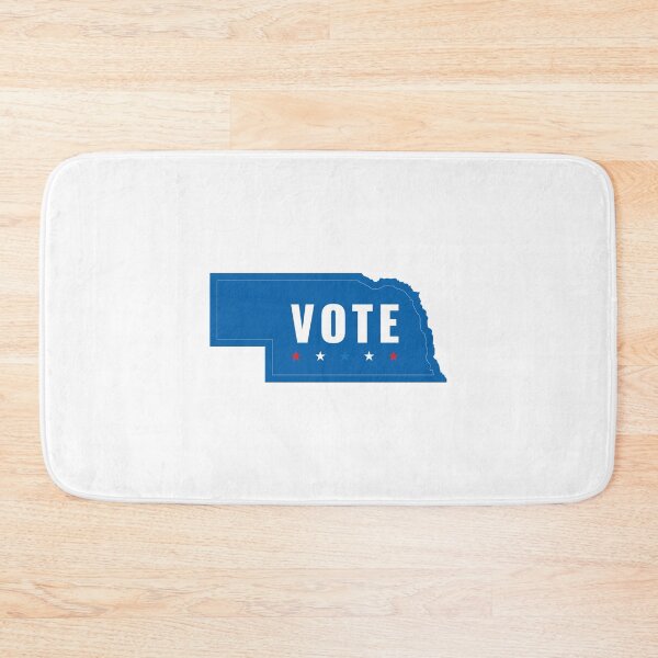 Item preview, Vote Blue Nebraska: Stand Up for Democracy designed and sold by Mundivagant Designs.