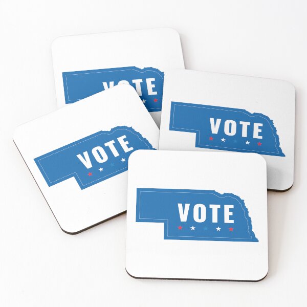 Item preview, Vote Blue Nebraska: Stand Up for Democracy designed and sold by Mundivagant Designs.