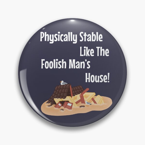 Item preview, Physically Stable like the Foolish Man’s House designed and sold by OneStopBeanShop.