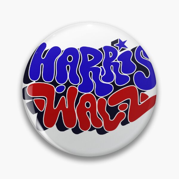 Item preview, harris walz typographi designed and sold by unimajinasi.