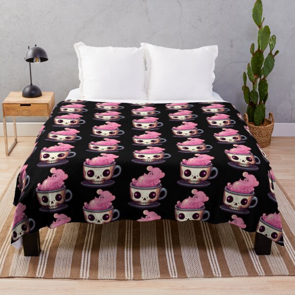 Item preview, Skull coffee designed and sold by SpookyKawaiiPrt.