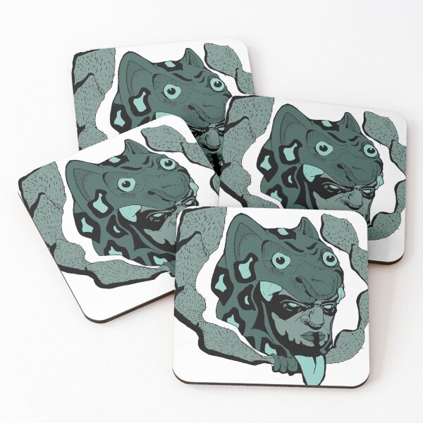 Item preview, jaguar warrior cactus designed and sold by Carapalidart.