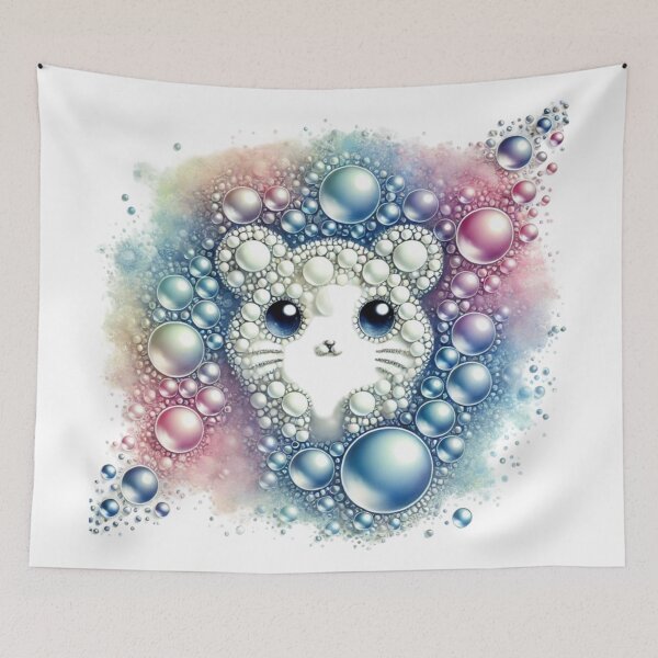 Item preview, colorful Bubble Fantasy Hamster designed and sold by TeslaSt0re.