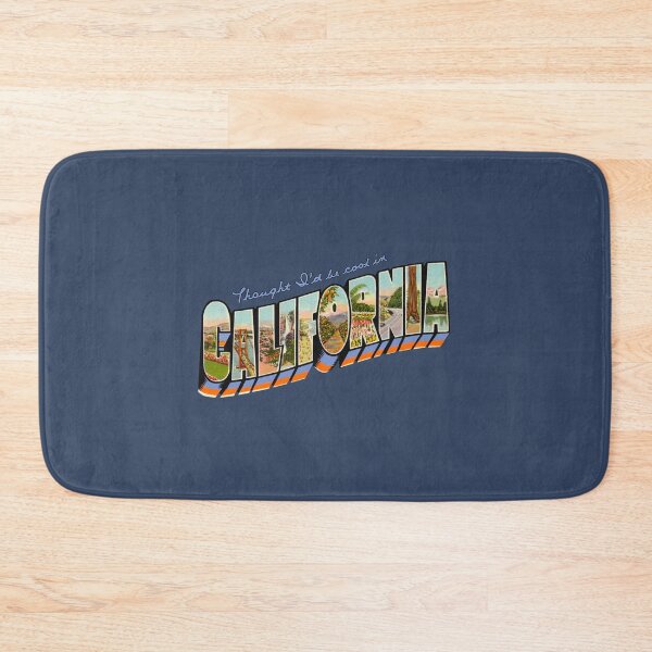 Item preview, Thought I'd Be Cool in California Vintage Postcard Design designed and sold by aestheticqueen.
