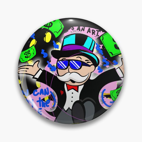 Item preview, Happy Monopoly Man Dollar Money Theme designed and sold by DonVivaldo.