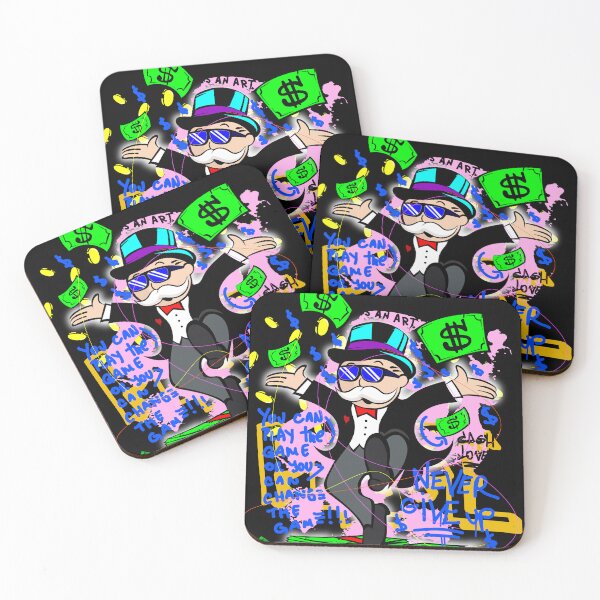 Item preview, Happy Monopoly Man Dollar Money Theme designed and sold by DonVivaldo.