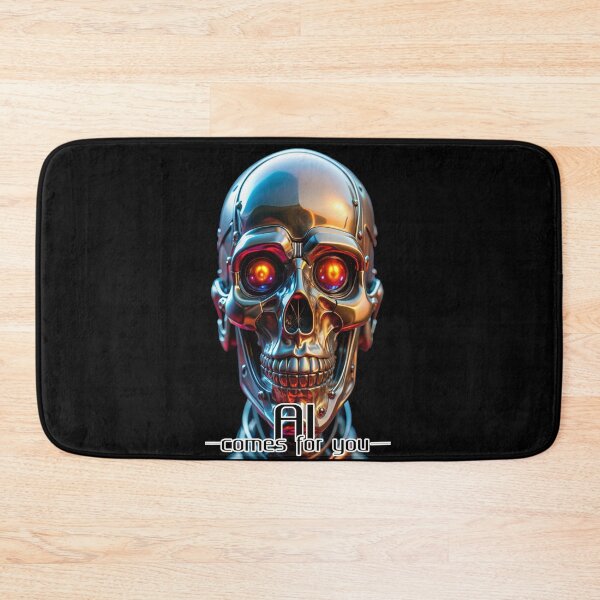 Item preview, AI comes for you Metallic Skull with LED Eyes designed and sold by lamp148.