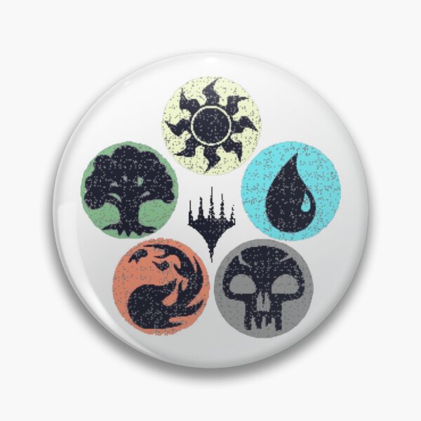 Item preview, Magic: The Gathering color circle designed and sold by TheOnlyWayno.
