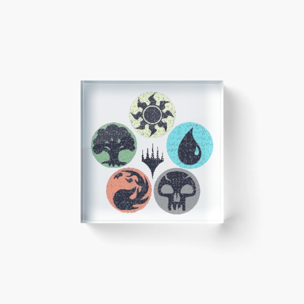 Item preview, Magic: The Gathering color circle designed and sold by TheOnlyWayno.
