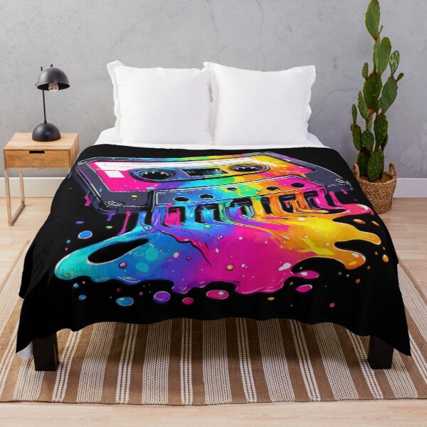Item preview, Melting Cassette Tape Rainbow Colors designed and sold by TomFrontierArt.