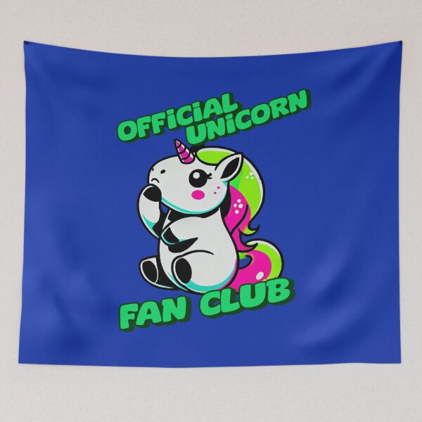 Item preview, Official Unicorn Fan Club -  Jill designed and sold by 3DAF.