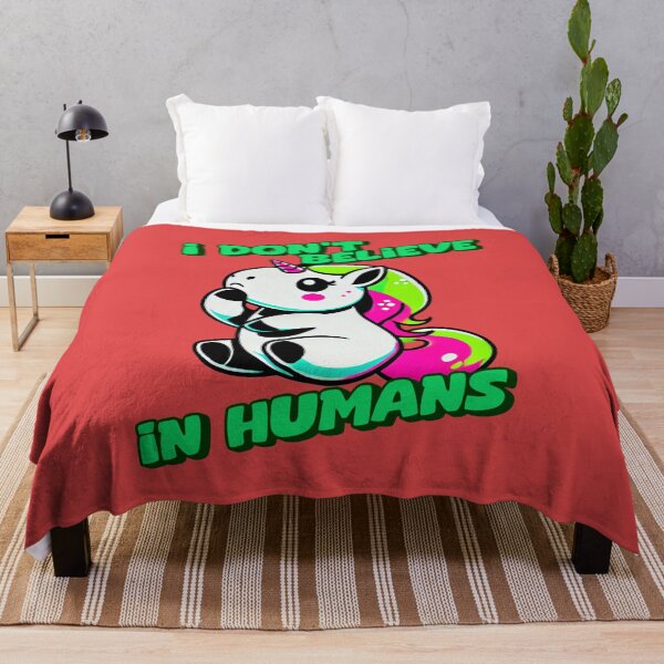 Item preview, I Don't Believe in Humans - Jill designed and sold by 3DAF.
