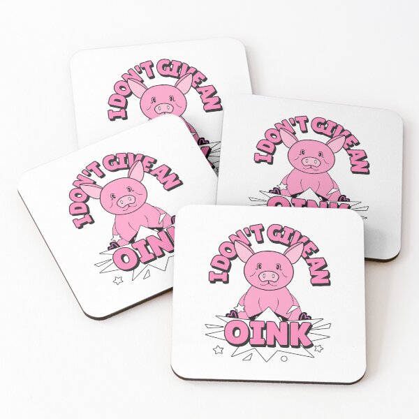Item preview, Pig Pun I Dont Give An Oink designed and sold by Sartoris Art.