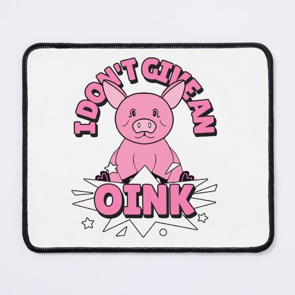 Item preview, Pig Pun I Dont Give An Oink designed and sold by Sartoris Art.
