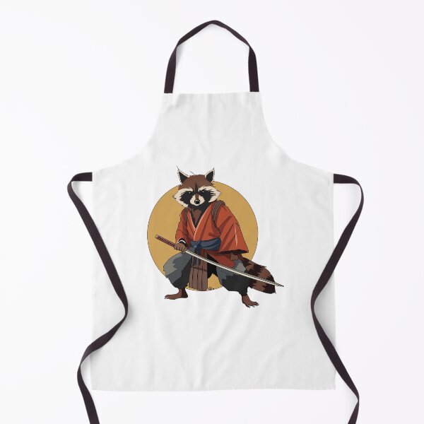 Item preview, Raccoon samurai designed and sold by SheboahArt.