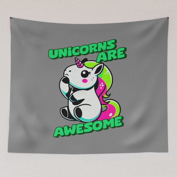 Item preview, Unicorns Are Awesome - Jill designed and sold by 3DAF.