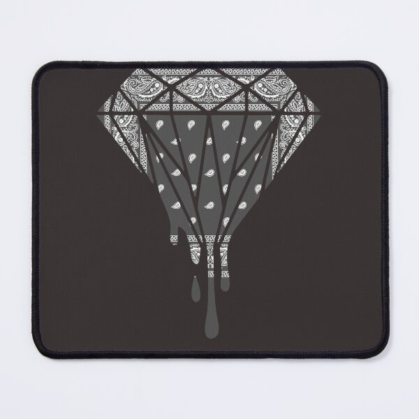 Item preview, Grey Bandana Diamond Dripping designed and sold by TTStopShop.