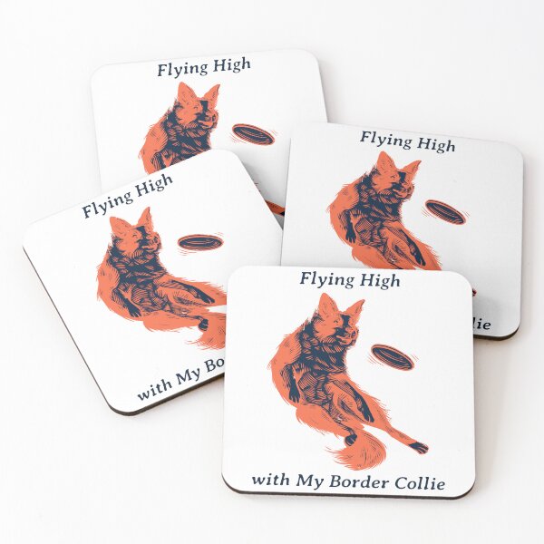 Item preview, Flying High with My Border Collie  designed and sold by SvenJ94.